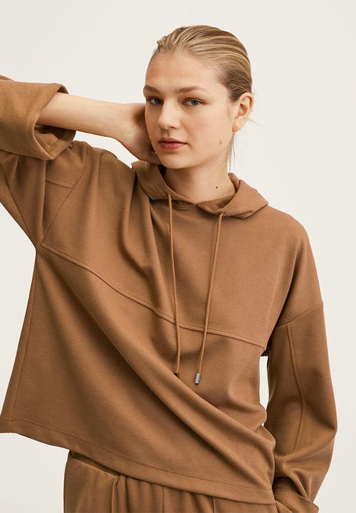 MANGO - Sweatshirt andrea - medium brown