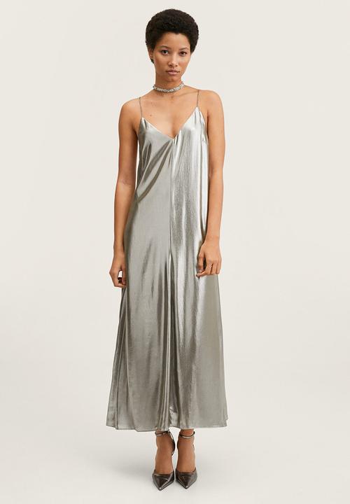 MANGO - Dress carry - gold