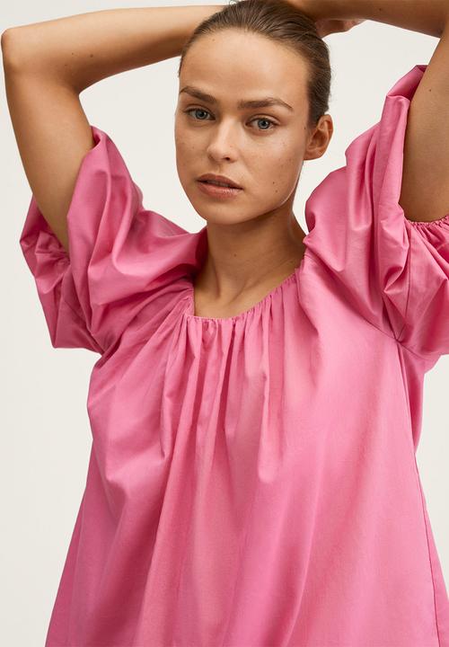 MANGO - Dress vole-h - pink