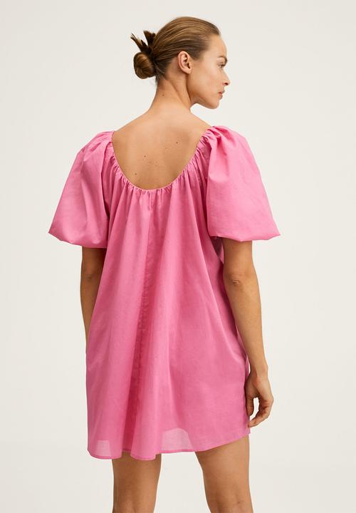 MANGO - Dress vole-h - pink