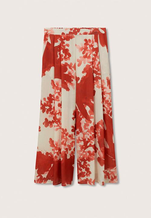 MANGO - Trousers coraline-h - red