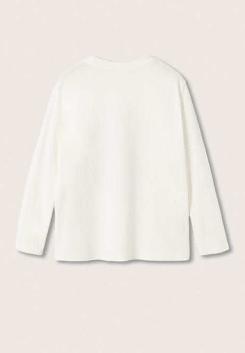 MANGO - T-shirt bestial2 - white