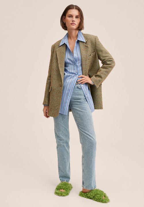 MANGO - Shirt patrick - medium blue