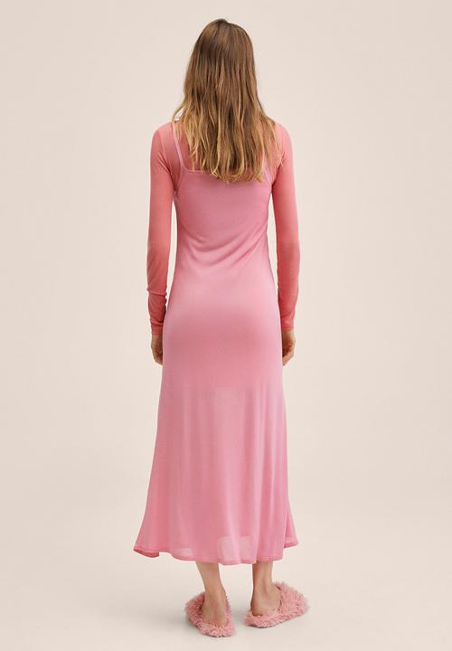 MANGO - Dress blosom - light pink