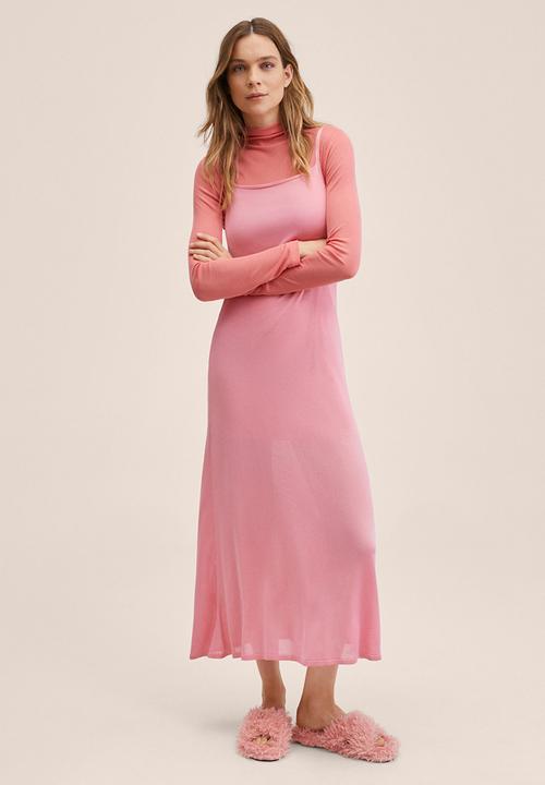 MANGO - Dress blosom - light pink