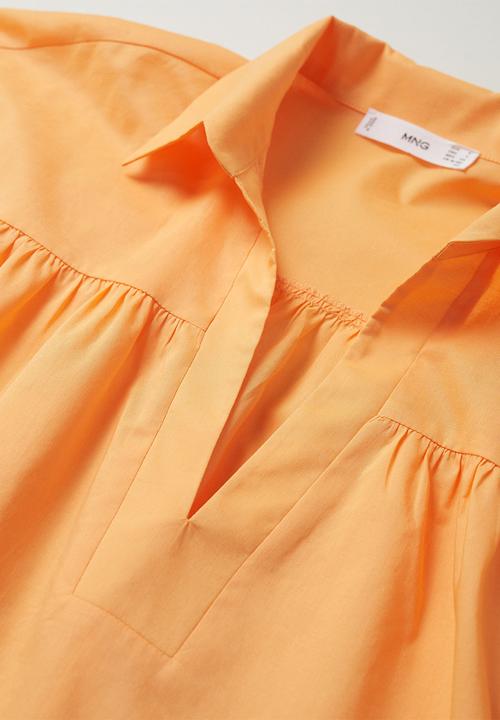 MANGO - Blouse vole-h - orange