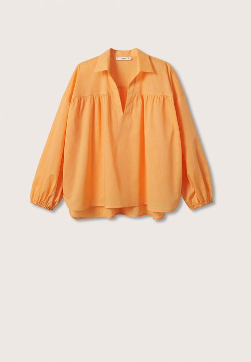 MANGO - Blouse vole-h - orange