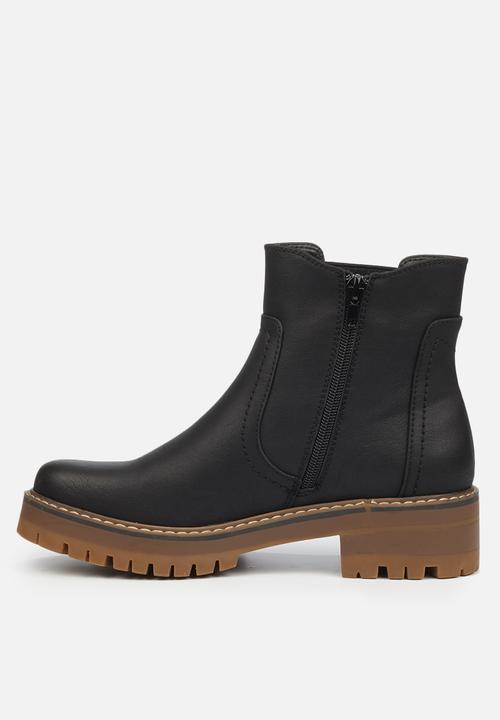 Miss Black - Fox3 chelsea boot - black