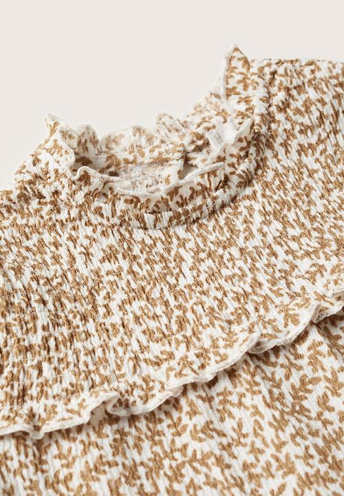MANGO - Dress india - natural