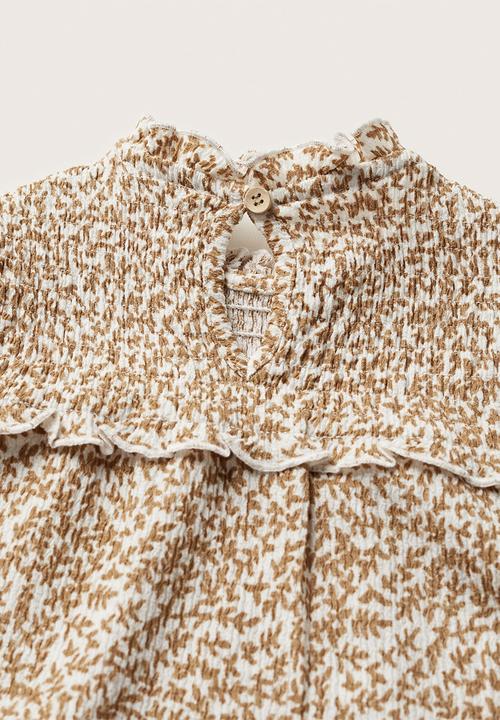 MANGO - Dress india - natural