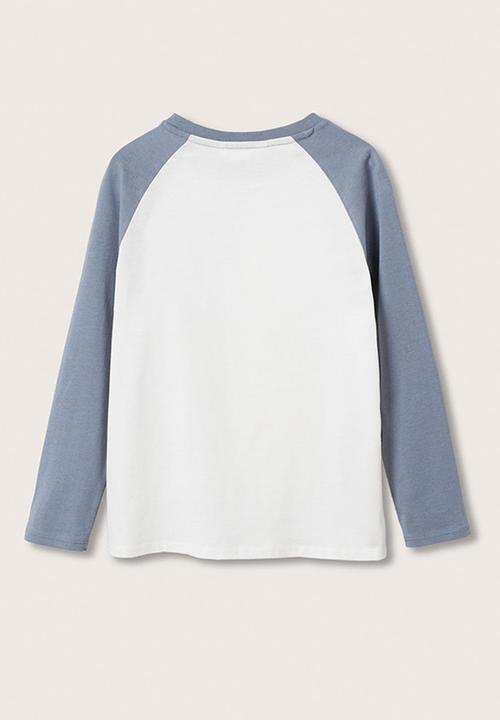 MANGO - T-shirt noise - white