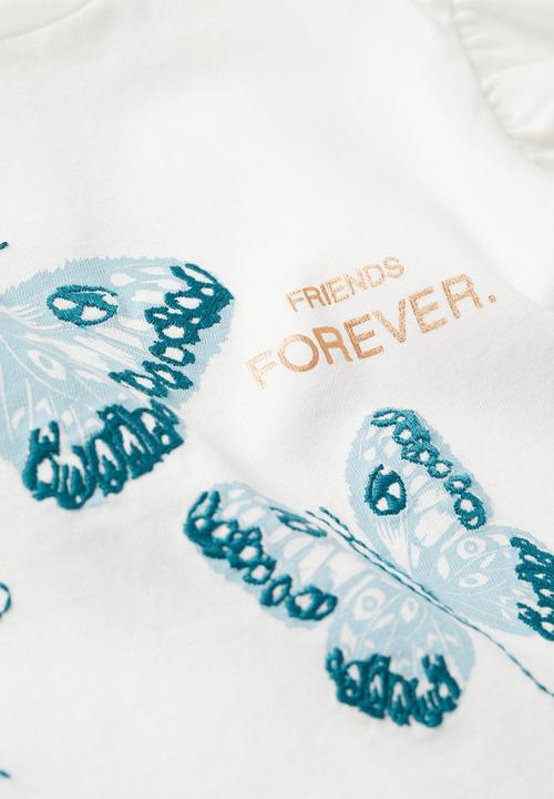 MANGO - T-shirt forever - white