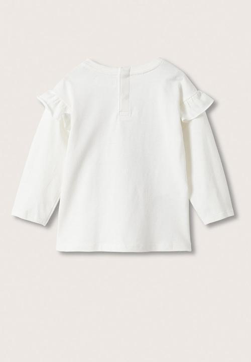 MANGO - T-shirt forever - white