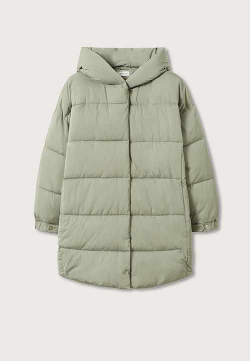 MANGO - Plus anorak sushi - light pastel green
