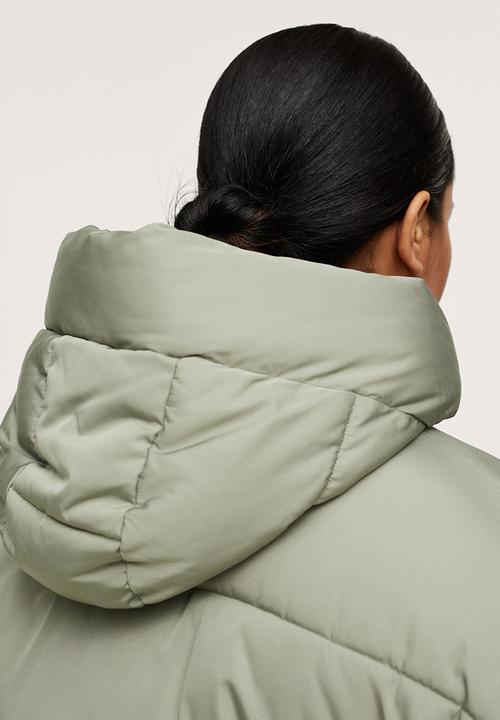 MANGO - Plus anorak sushi - light pastel green