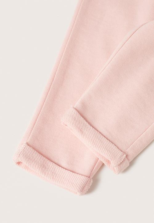 MANGO - Trousers vienab - pink