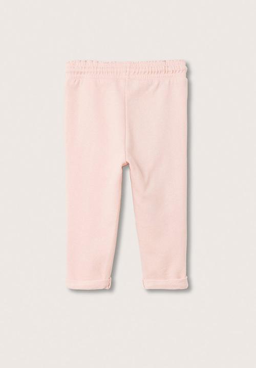 MANGO - Trousers vienab - pink