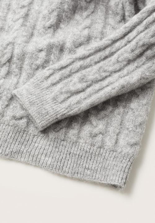 MANGO - Sweater dasel - grey