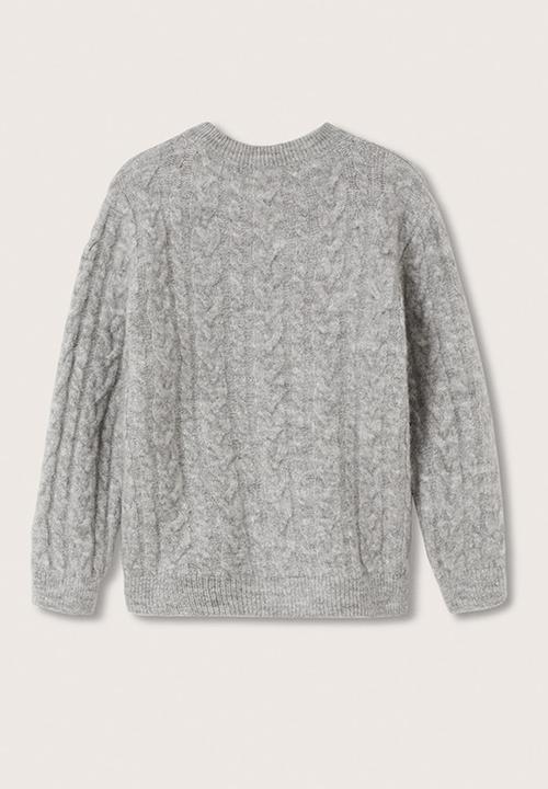 MANGO - Sweater dasel - grey