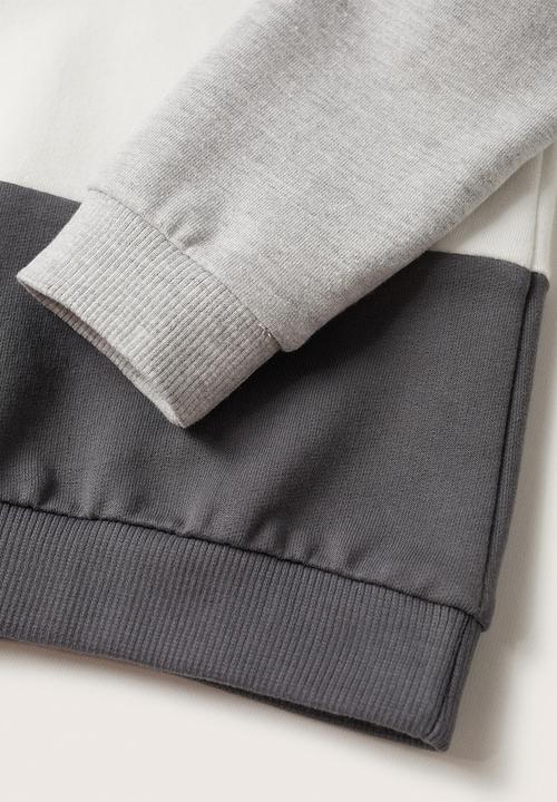MANGO - Sweatshirt block - multi