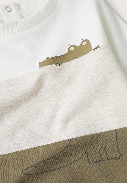 MANGO - Sweatshirt block - multi