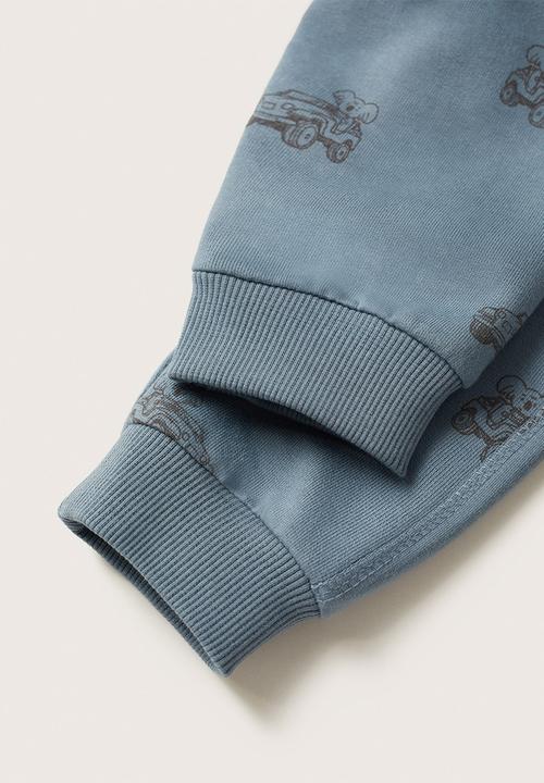 MANGO - Trousers mateopri - blue