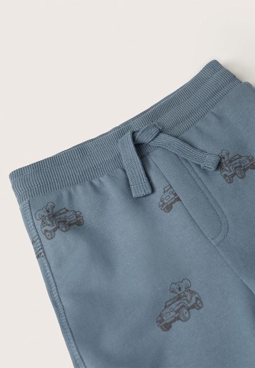 MANGO - Trousers mateopri - blue