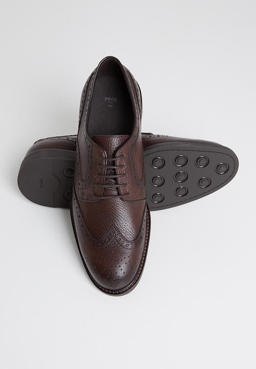 MANGO - Shoes leonapa - dark brown