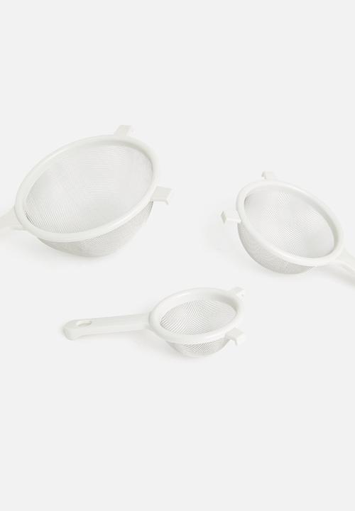 Excellent Houseware - Strainer set - white