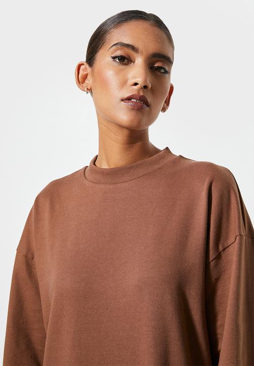 Superbalist - Sweat dress - choc