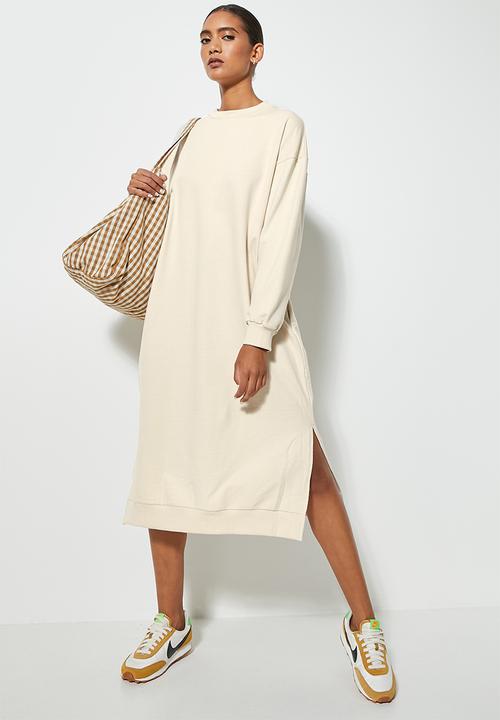 Superbalist - Sweat dress - sand