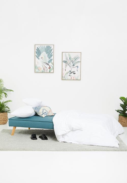 Sixth Floor - Jaxon sleeper couch - teal