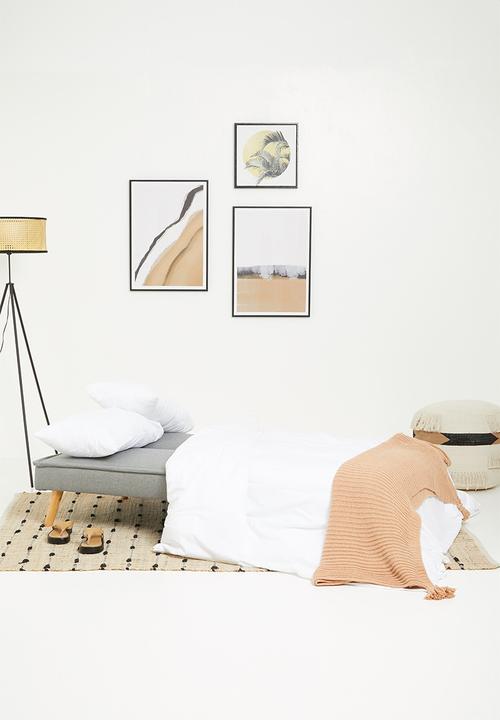 Sixth Floor - Jaxon sleeper couch - grey