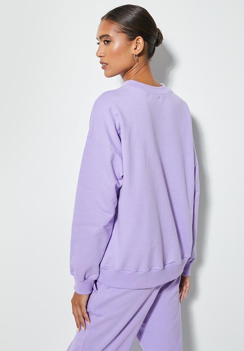 Superbalist - Crew neck sweat - jacaranda