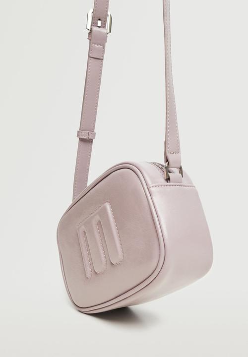 MANGO - Crossbody bag with logo - purple