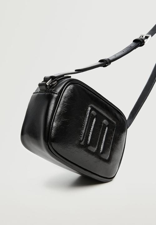 MANGO - Crossbody bag with logo - black