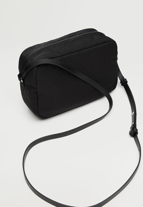 MANGO - Crossbody bag with logo - black