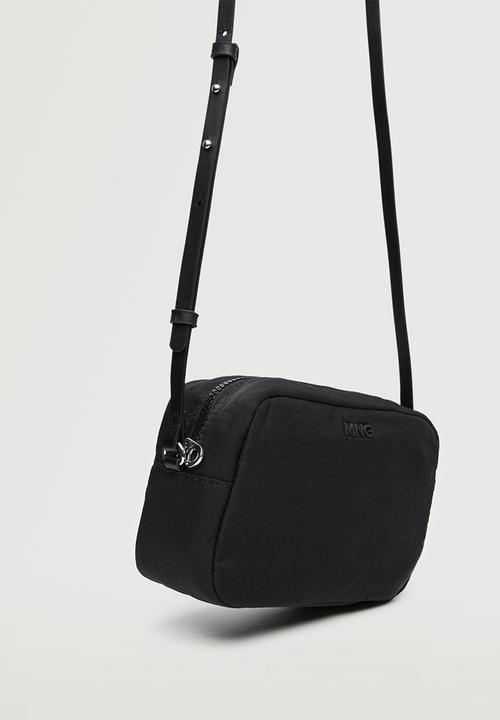 MANGO - Crossbody bag with logo - black