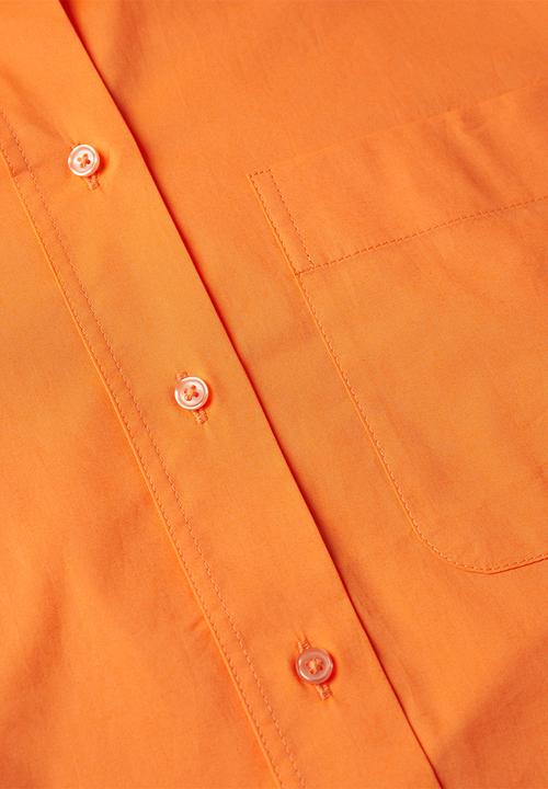 MANGO - Shirt regu - orange
