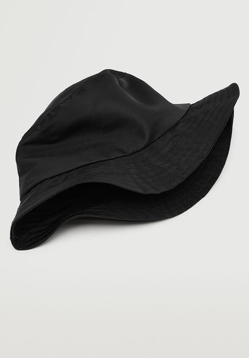 MANGO - Bucket hat - black