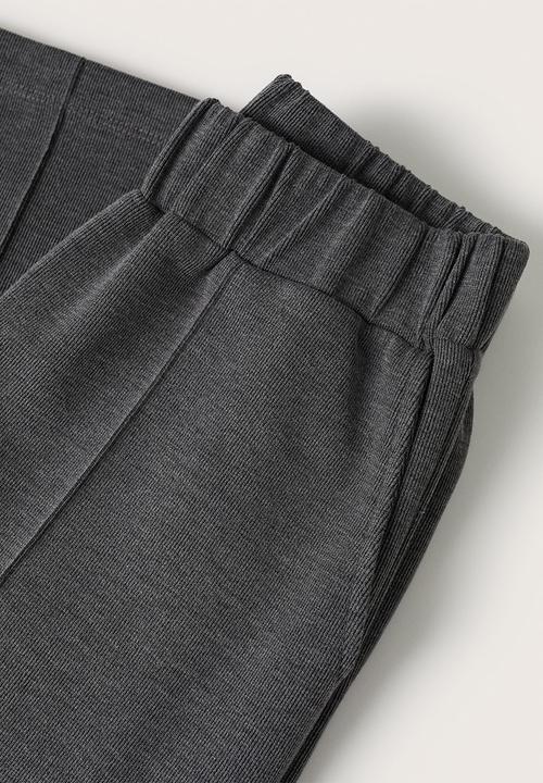 MANGO - Trousers andrea - charcoal