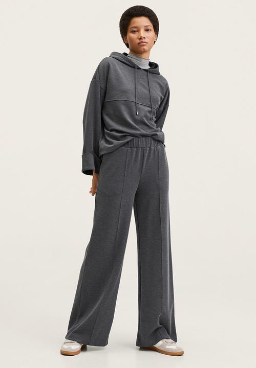 MANGO - Trousers andrea - charcoal