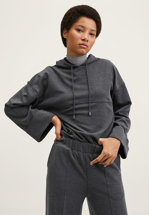 MANGO - Trousers andrea - charcoal