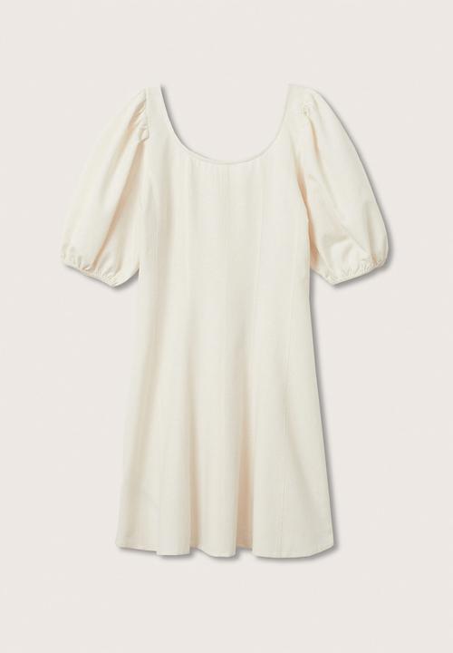 MANGO - Dress mogambo-h - beige