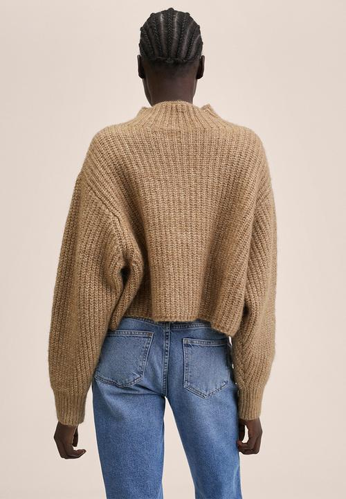 MANGO - Sweater candy - medium brown