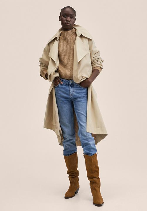 MANGO - Sweater candy - medium brown