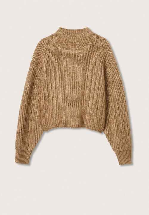 MANGO - Sweater candy - medium brown