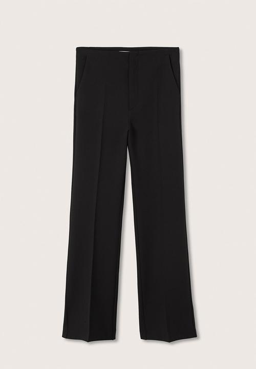 MANGO - Trousers hailey - black