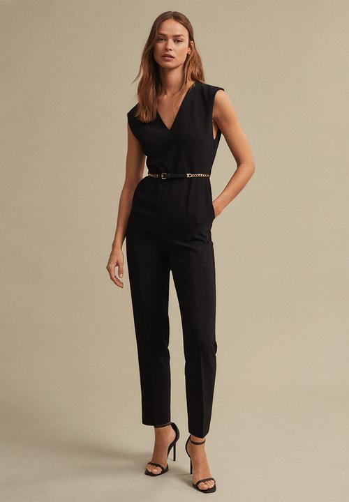MANGO - One-piece suit yess - black