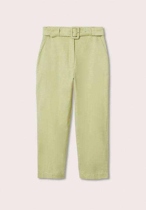 MANGO - Trousers mogambo-h - bright green